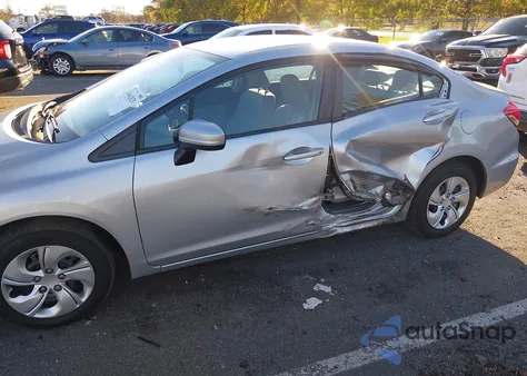 2014 Honda Civic Lx z USA, uszkodzony, nr VIN 19XFB2F55EE220106